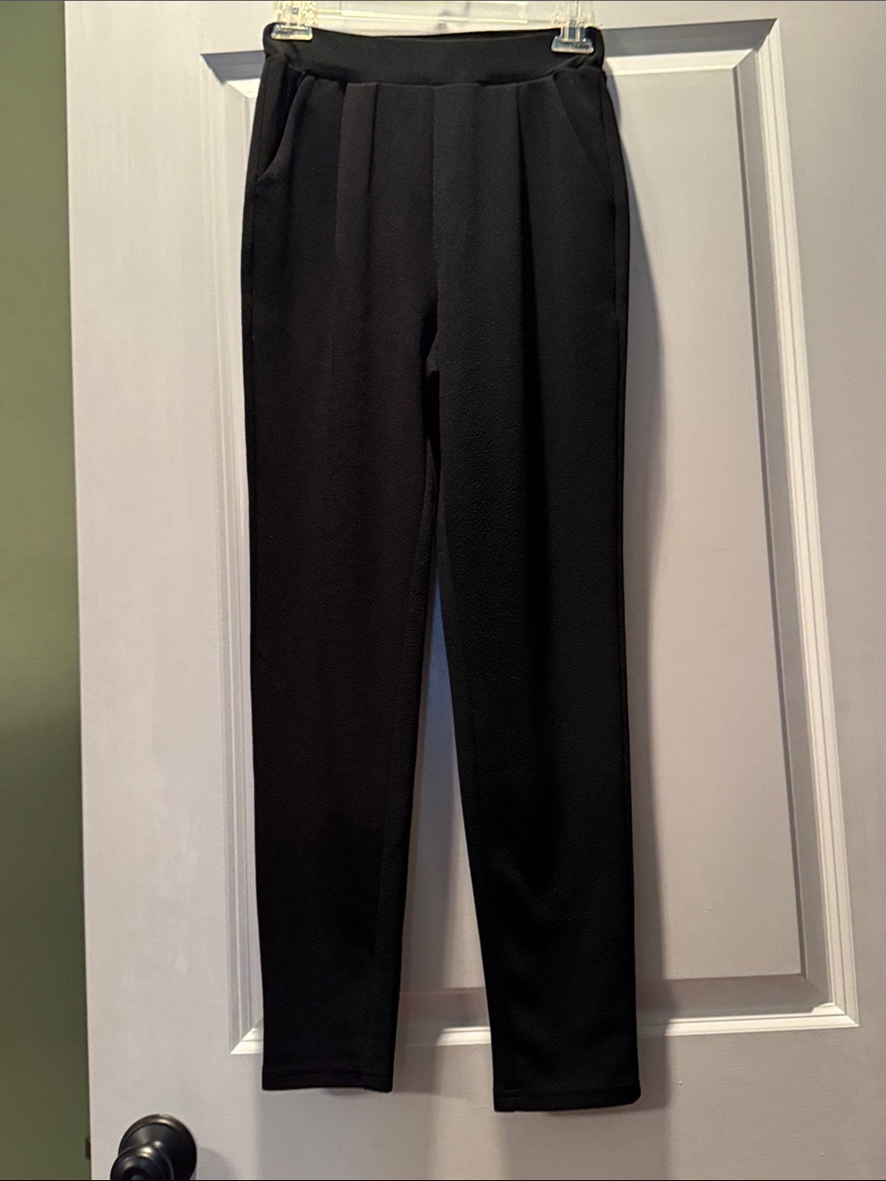SHEIN Black Women’s Dress Pants with Elastic Waist